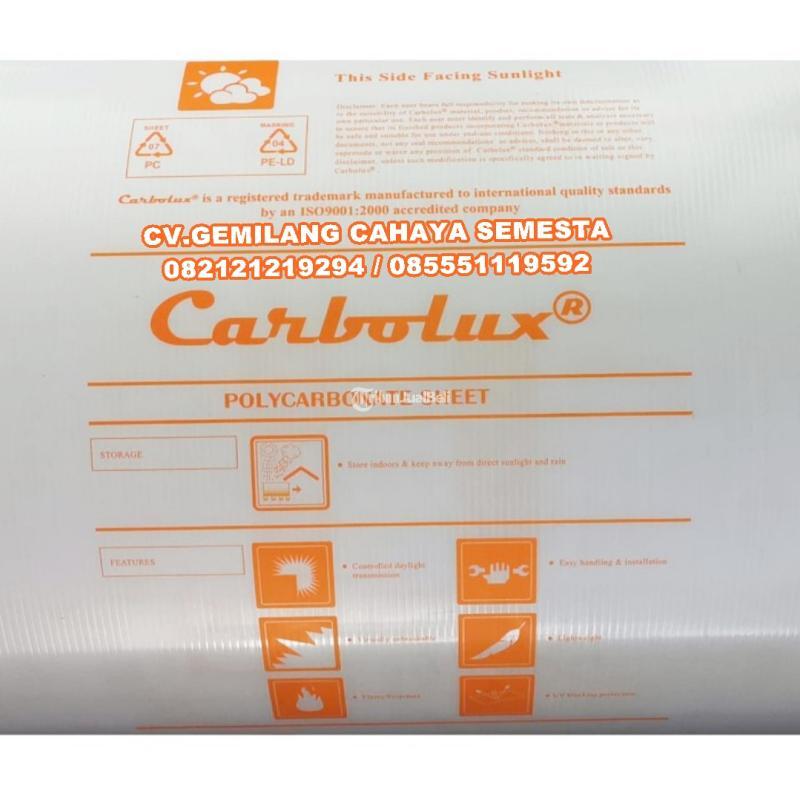 Atap Polycarbonate Twin Wall Carbolux 4 Mm Di Sidoarjo - Tribun JualBeli