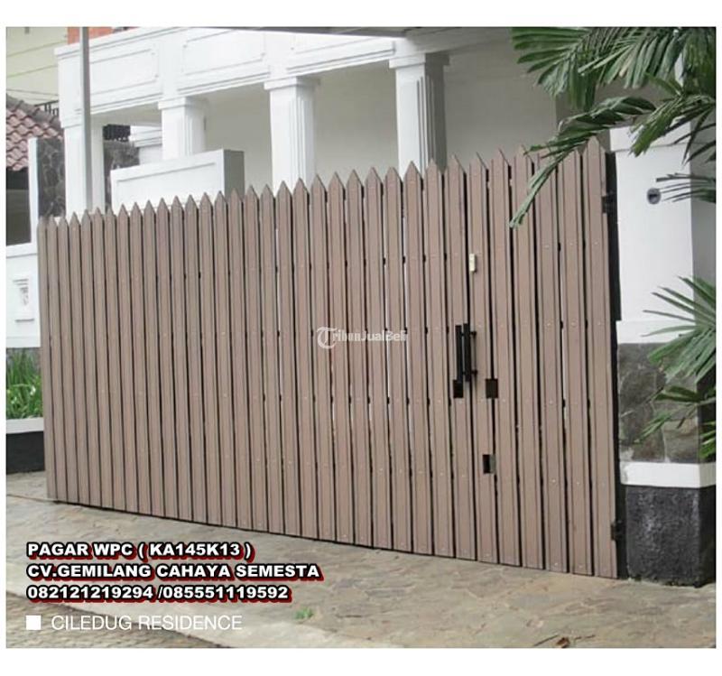 KA145K13 Pagar WPC Decking WPC / Lantai WPC / Lantai Kolam Renang di