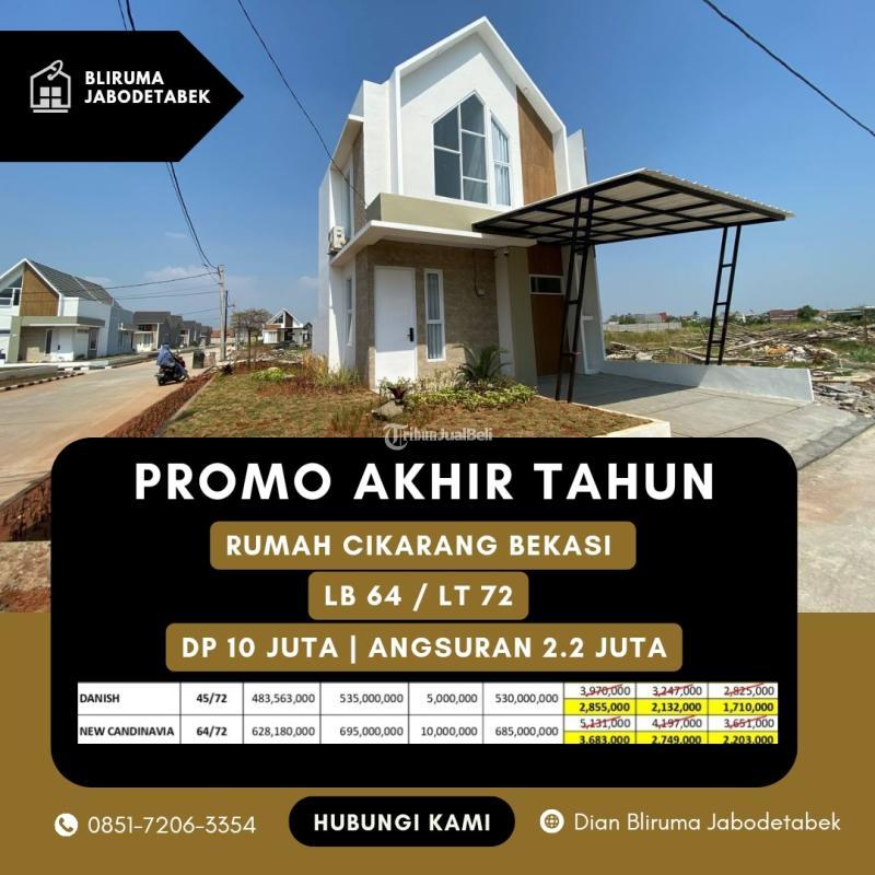 Jual Rumah Hunian Modern Terbaik 2 Lantai 3KT Bebas Banjir Promo Akhir ...