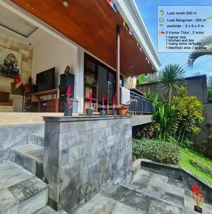 VILLA CANTIK VIEW SUNGAI DAN SAWAH DEKAT PUSAT KOTA TABANAN
