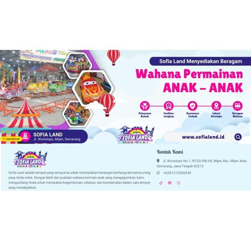 Tempat Bermain Anak Outdoor Di Semarang Sofia Land