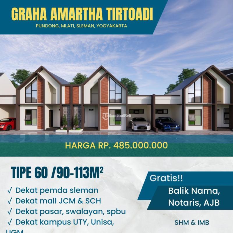 Dijual Rumah Tipe 60 3KT 1KM Lokasi Strategis SIap Huni Di Sleman ...