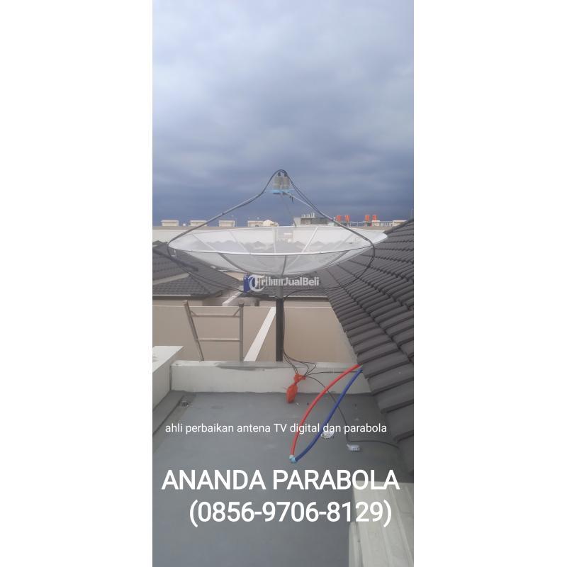 Ahli pasang dan service antena TV digital dan parabola Pluit jakarta utara 0856-9706-8129
