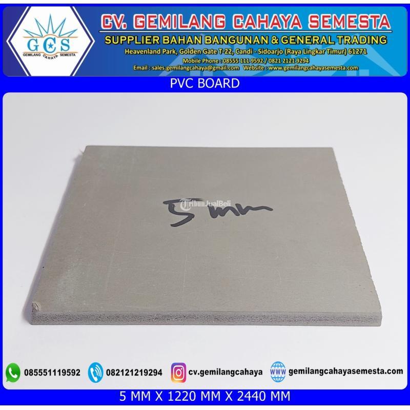 Pvc Foam Board 5 Mm X 1220 Mm X 2440 Mm Panel Dinding Plafon Pvc Di Sidoarjo Tribun Jualbeli 4542