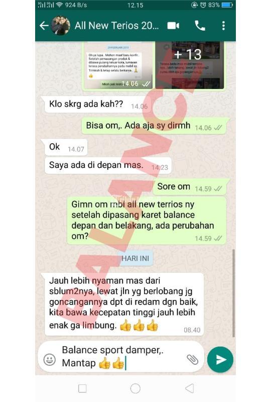 Langsung Pasangkan PGM BALANCE di Mobilmu Utk Cegah Terjadinya LIMBUNG