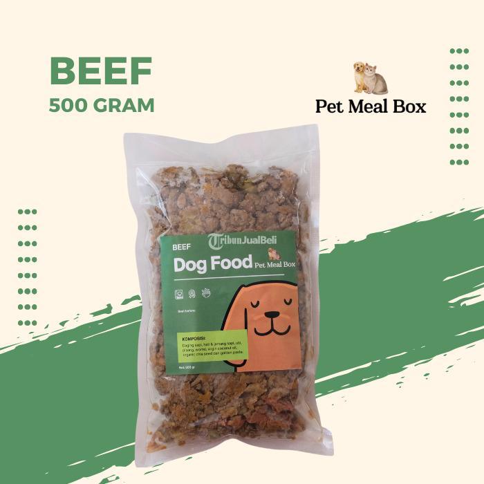 Cooked dog food Beef by Petmealbox