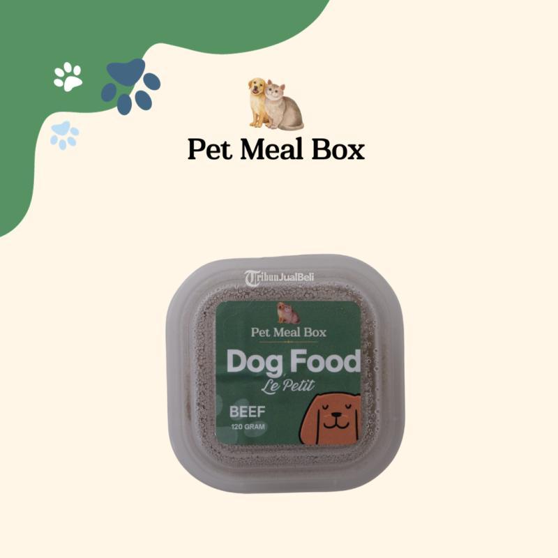 Cooked dog food Beef by Petmealbox