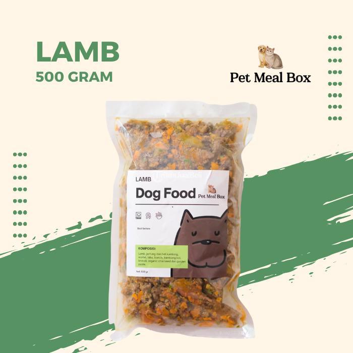 Cooked dog food Lamb by Petmealbox