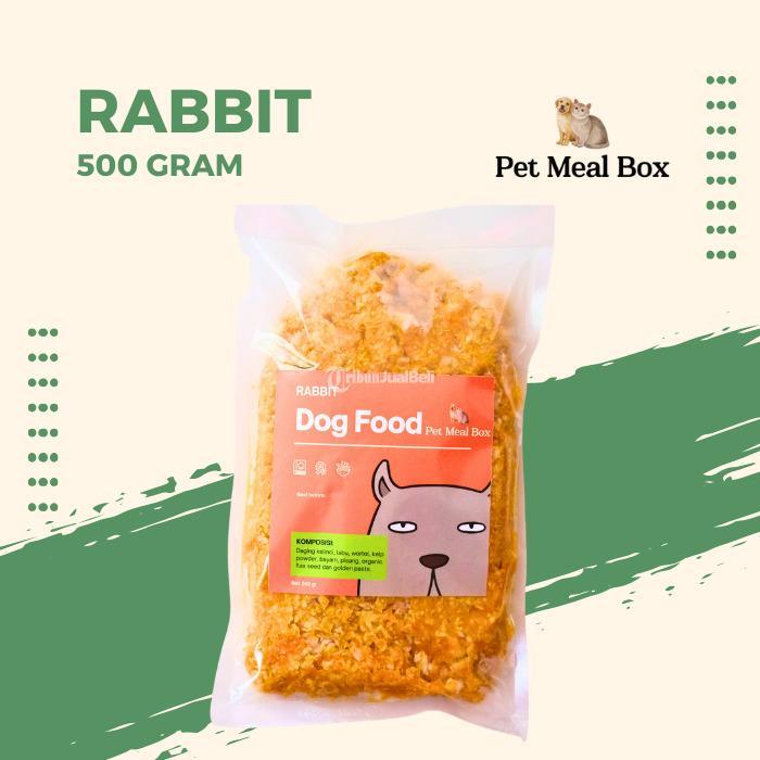 Cooked dog food Rabbit by Petmealbox