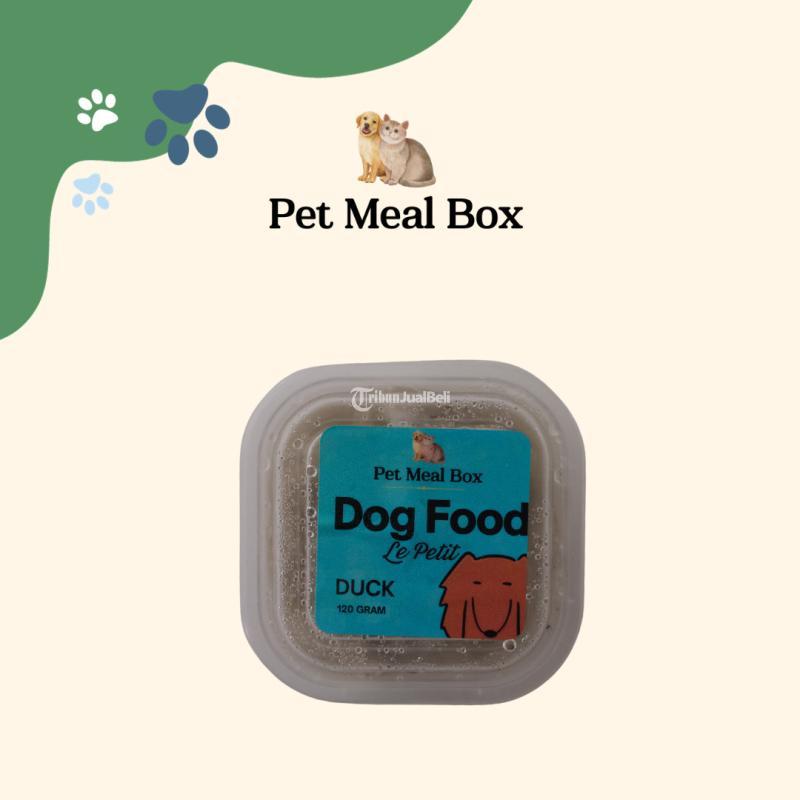 Cooked dog food Duck by Petmealbox