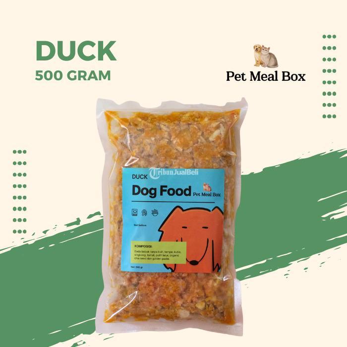 Cooked dog food Duck by Petmealbox