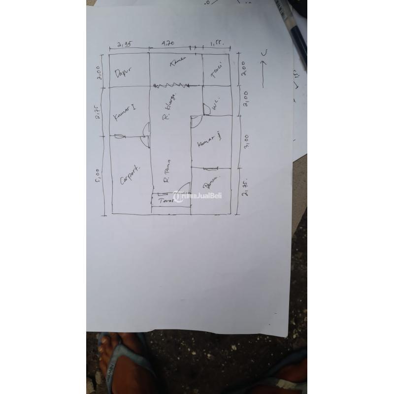 RUMAH PROSES BANGUN MODERN DEKAT PASKHAS AU DI BERBAH