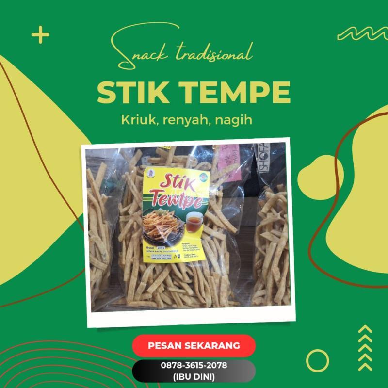 Keripik Tempe Sagu Renyah Gurih Nagih di Malang - Tribun JualBeli