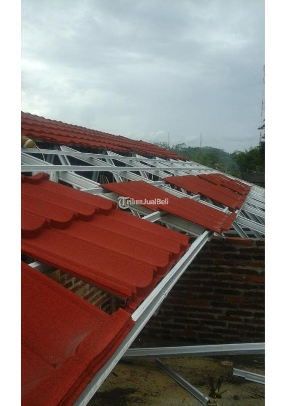Jasa Pemasangan Atap Spandek Rangka Baja Ringan di Sidoarjo - Tribun