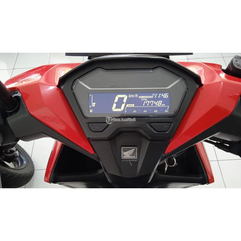 Motor Honda Vario 125 Tahun 2021 Warna Merah Bekaas Terawat di Sleman