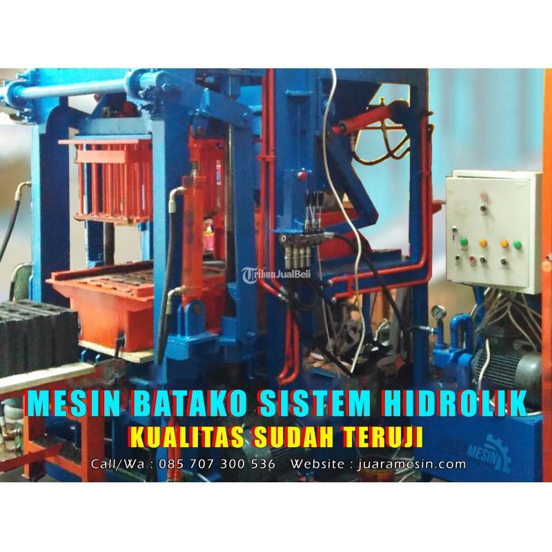 Mesin Batako Hidrolik Semi Otomatis Berkualitas