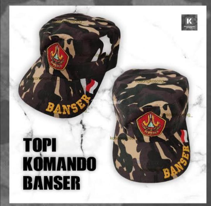 SEDANG PROMO085339479962 topi baret coklat kerawang