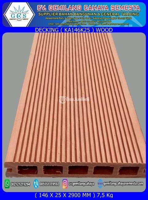 KA146K25 - Decking WPC  Lantai WPC / Lantai Kolam Renang
