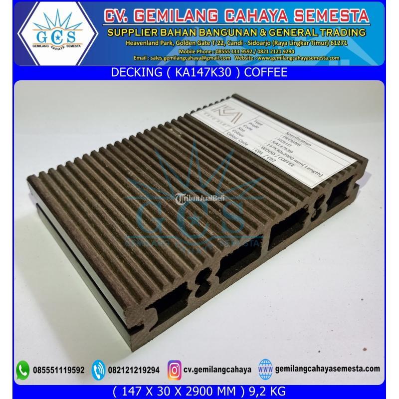 KA147K30 - Decking WPC  Lantai WPC / Lantai Kolam Renang