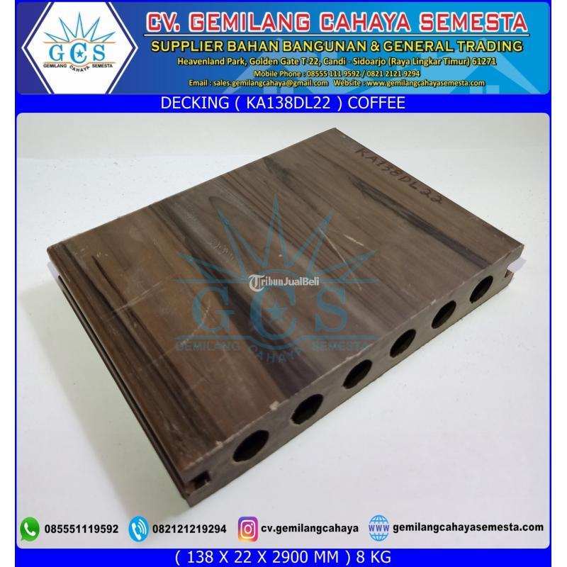 KA138DL22 Decking WPC  Lantai WPC / Lantai Kolam Renang - Sidoarjo