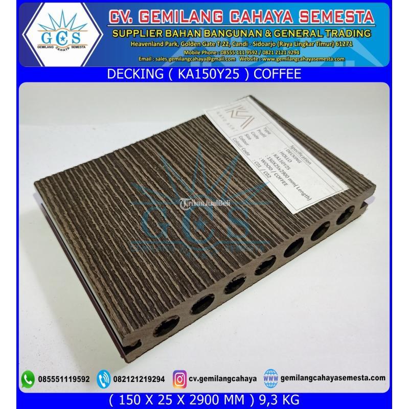 KA150Y25 Decking WPC  Lantai WPC / Lantai Kolam Renang - Sidoarjo