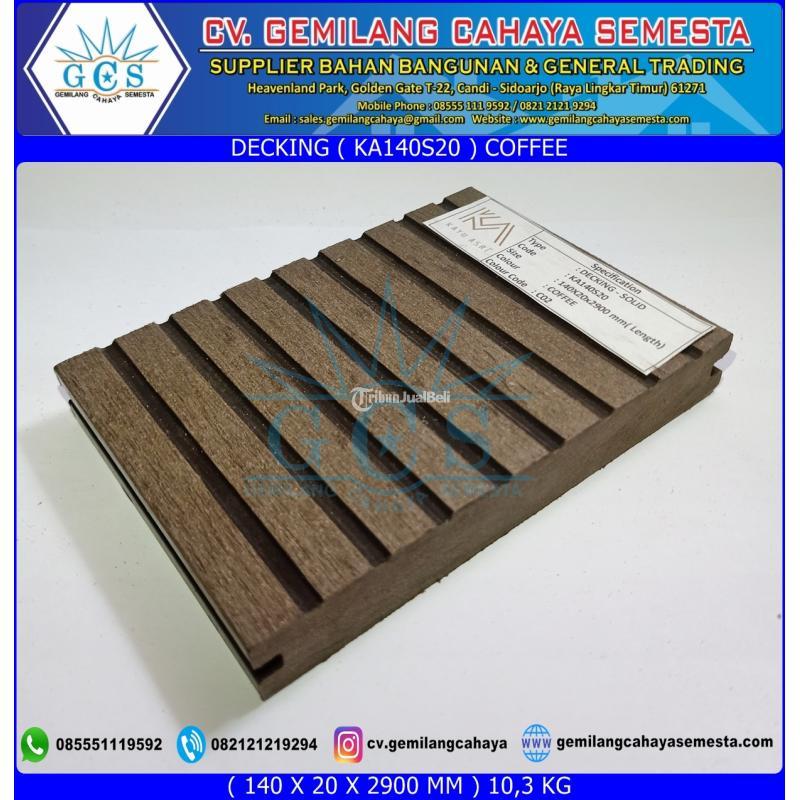 KA140S20 - Decking WPC  Lantai WPC / Lantai Kolam Renang