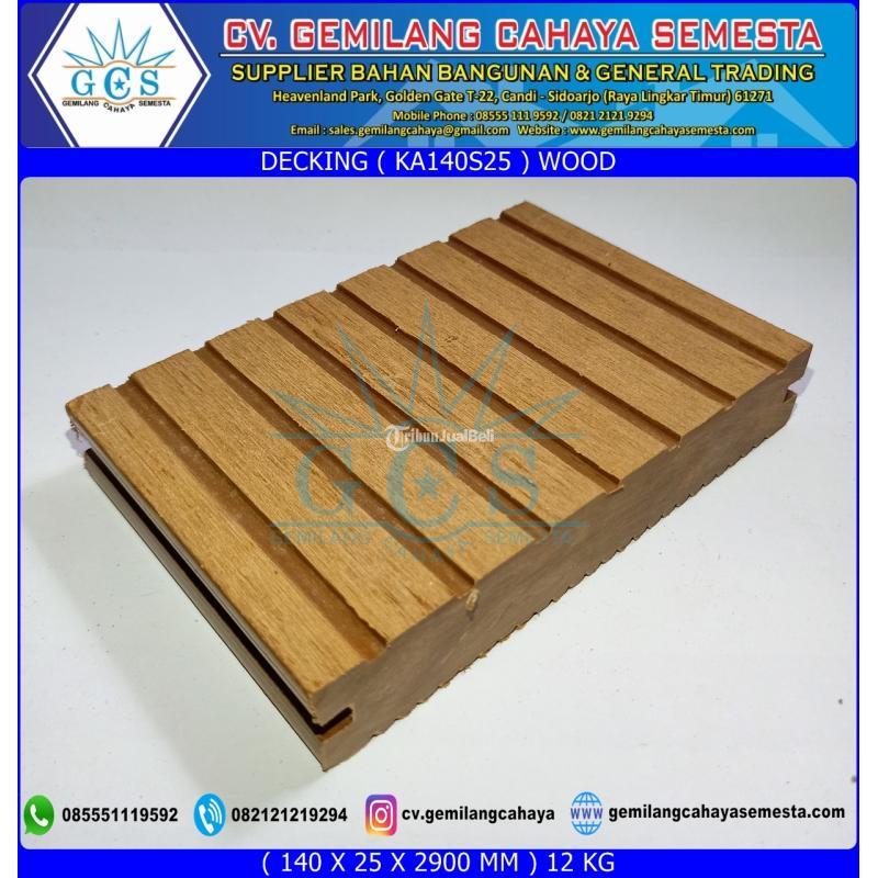 KA140S25 - Decking WPC  Lantai WPC / Lantai Kolam Renang
