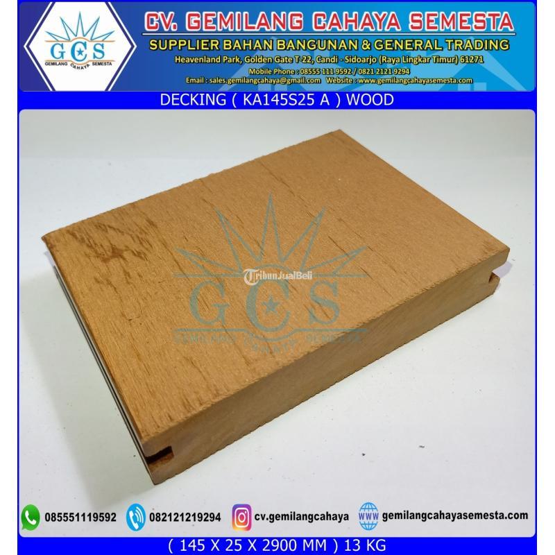 KA145S25 A - Decking WPC  Lantai WPC / Lantai Kolam Renang