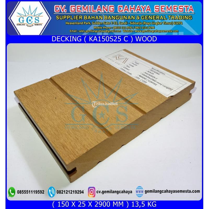 KA150S25 C - Decking WPC  Lantai WPC / Lantai Kolam Renang