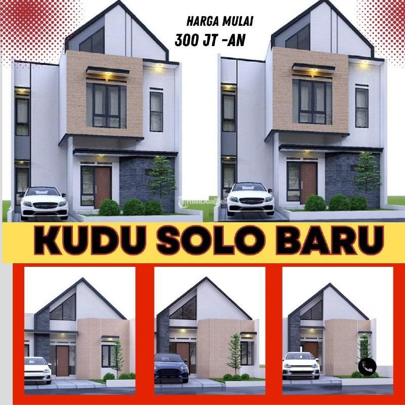 Jual Rumah Tingkat 2 Lantai Baru Free Kanopi Di Kudu Baki Solo Baru - Sukoharjo