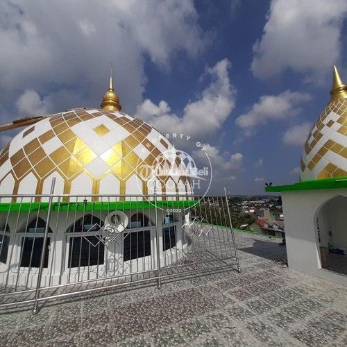 Kubah Masjid Bahan Enamel Galvalum GRC - Enrekang