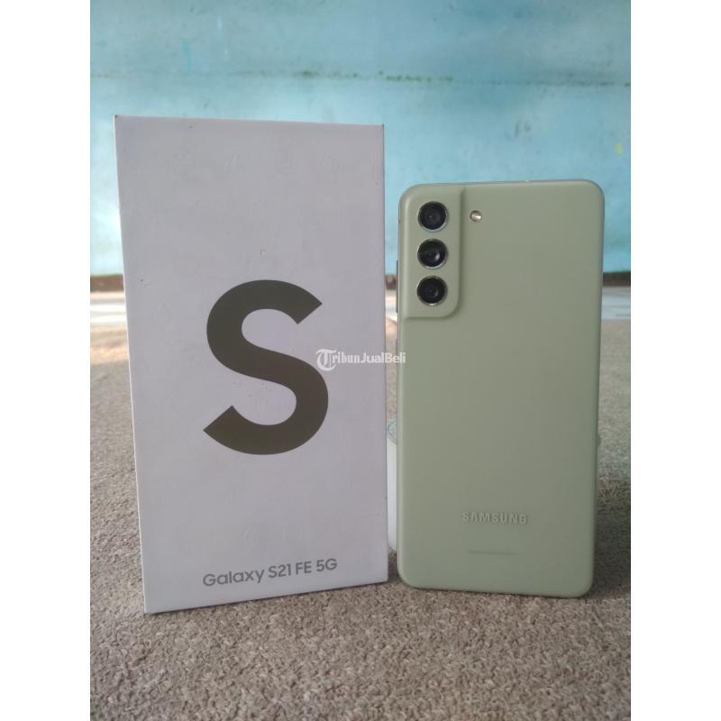 HP Samsung Galaxy S21 FE Warna Olive Second RAM 8256GB  Bandung