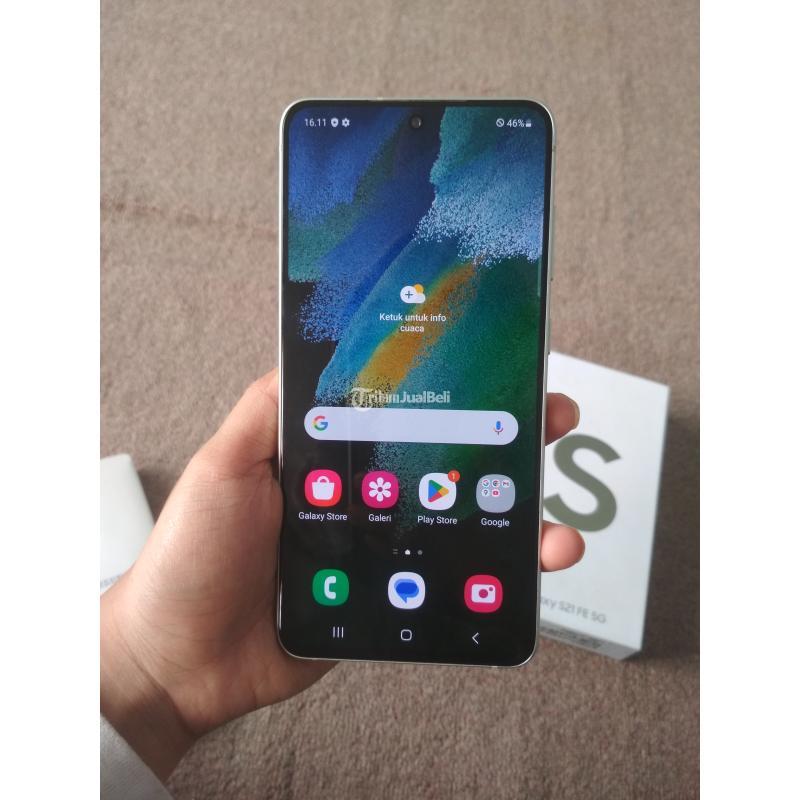 HP Samsung Galaxy S21 FE Warna Olive Second RAM 8256GB  Bandung