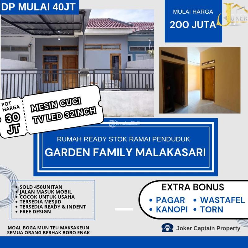 Jual Rumah Murah Tipe 2KT 1KM Cashback 30 Juta Banyak Bonusnya Di ...