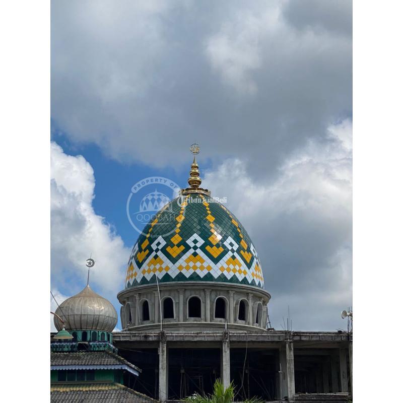 Kubah Masjid Enamel Galvalum Stainless GRC - Kepulauan Selayar