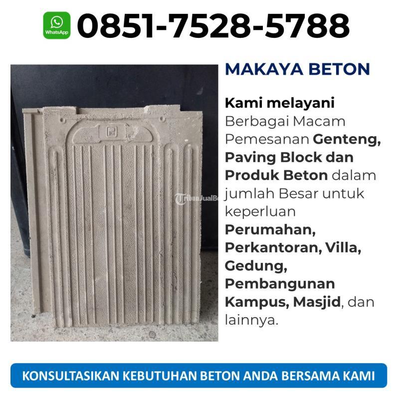 Agen Cetakan Genteng Beton Dan Paving Block Di Pasuruan Tribun JualBeli