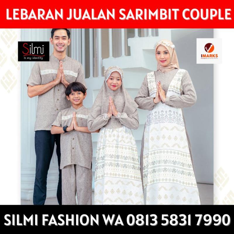 Hub. 0813 5831 7990, Trend Gamis Sarimbit Perempuan dan Laki Laki Edisi Lebaran 2024 Silmi Fashion