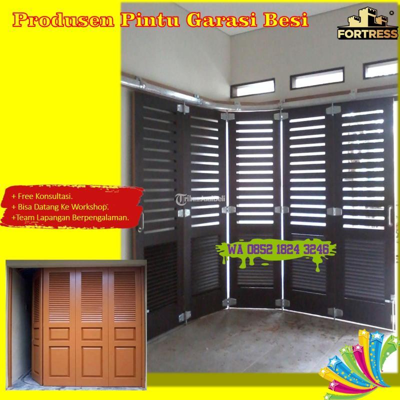 PROFESSIONAL.. Wa 0852 1824 3246 Pintu Garasi Besi Fortress Untuk Cluster Di Sorong