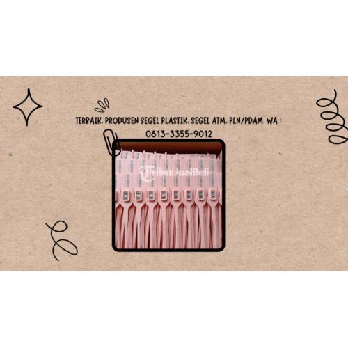 Produsen Segel Meter PLN/PDAM | Segel Double Lock Berkualitas Amuntai, WA : 0813-3355-9012