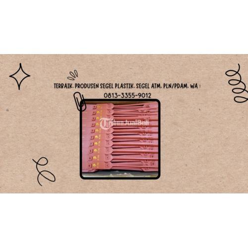 Produsen Segel Meter PLN/PDAM | Segel Double Lock Berkualitas Amuntai, WA : 0813-3355-9012