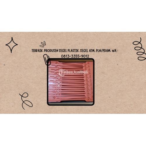 Produsen Segel Meter PLN/PDAM | Segel Double Lock Berkualitas Amuntai, WA : 0813-3355-9012