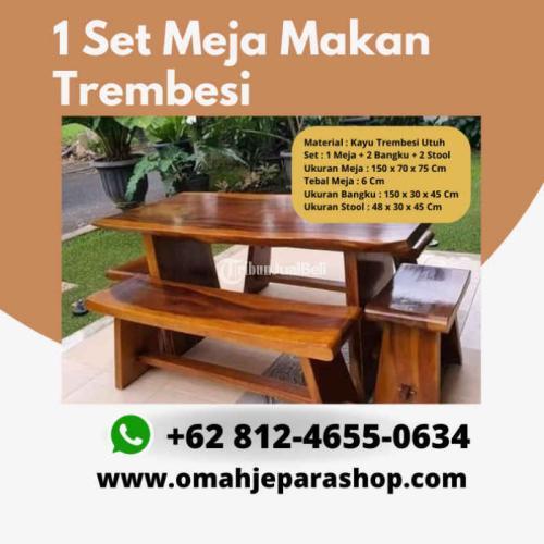 Meja Makan Trembesi Pataruman