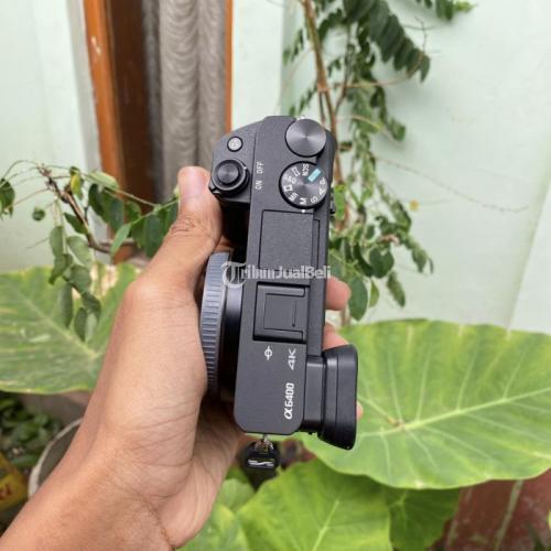Kamera Mirrorless Sony A6400 Body Only Seken Fullset Normal Mulus di