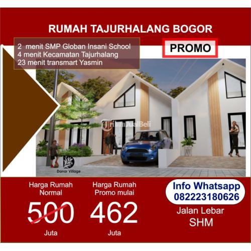 Dijual Rumah Skandinavian 2KT 1KM Perumahan Tajurhalang - Bogor