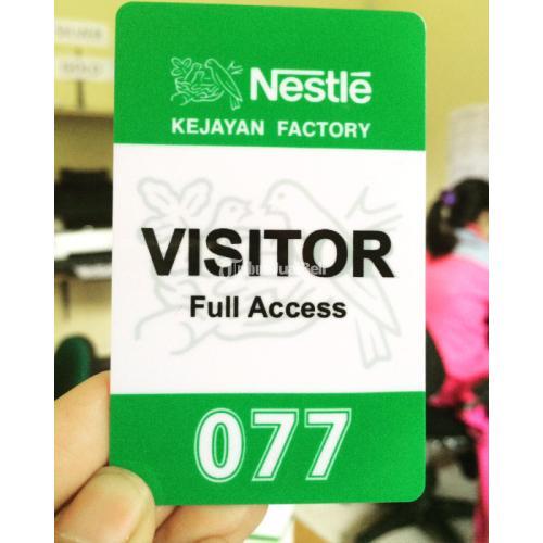 Jasa Cetak Kartu Akses Parkir Custom - Surabaya