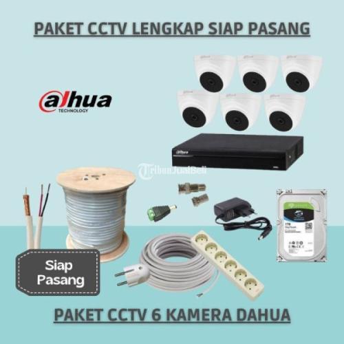 CCTV Malang Bumiaji Paket 6 Kamera Dahua 2MP