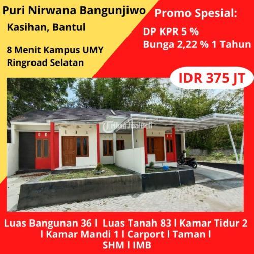 2 UNIT TERAKHIR RUMAH JOGJA LOKASI SUNRISE LINGKANGAN RAMAI SUDAH DIHUNI