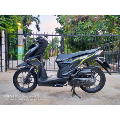Motor Honda Beat Hitam Tahun 2020 Bekas Tangan Pertama di Bekasi