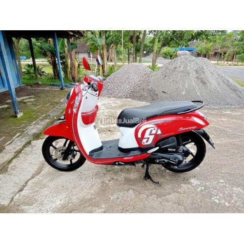 Motor Honda Scoopy Tahun 2016 Bekas Warna Merah Mesin Halus Harga Nego ...