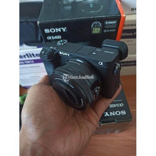 Kamera Sony A6400 Second Like New Fullset Mulus Lensa Kit di Bandar Lampung Tribun JualBeli